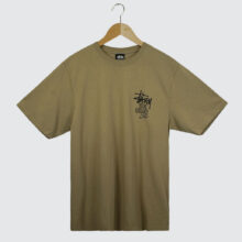 Stüssy High Rollers Pig. Dyed T-Shirt Rock