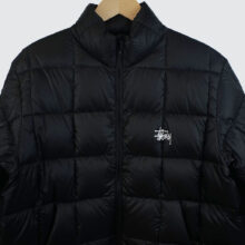 Stüssy Midweight Puffer Jacket Black Stüssy Midweight Puffer Jacket Black