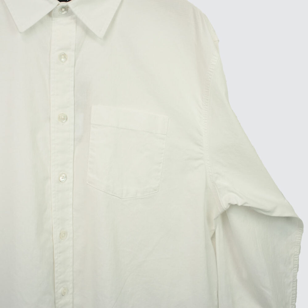 Stüssy Oxford LS Shirt White Stüssy Oxford LS Shirt White