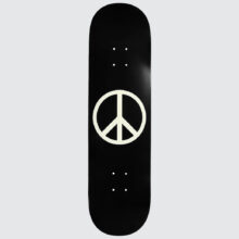 Violet Glow In The Dark Peace 8.5″
