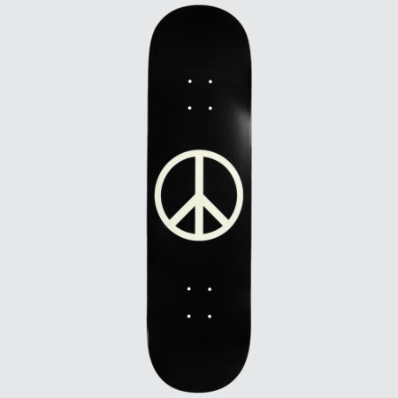 Violet Glow In The Dark Peace 8.5″