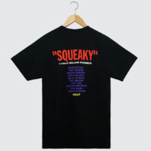 Violet Squeaky T-Shirt Black