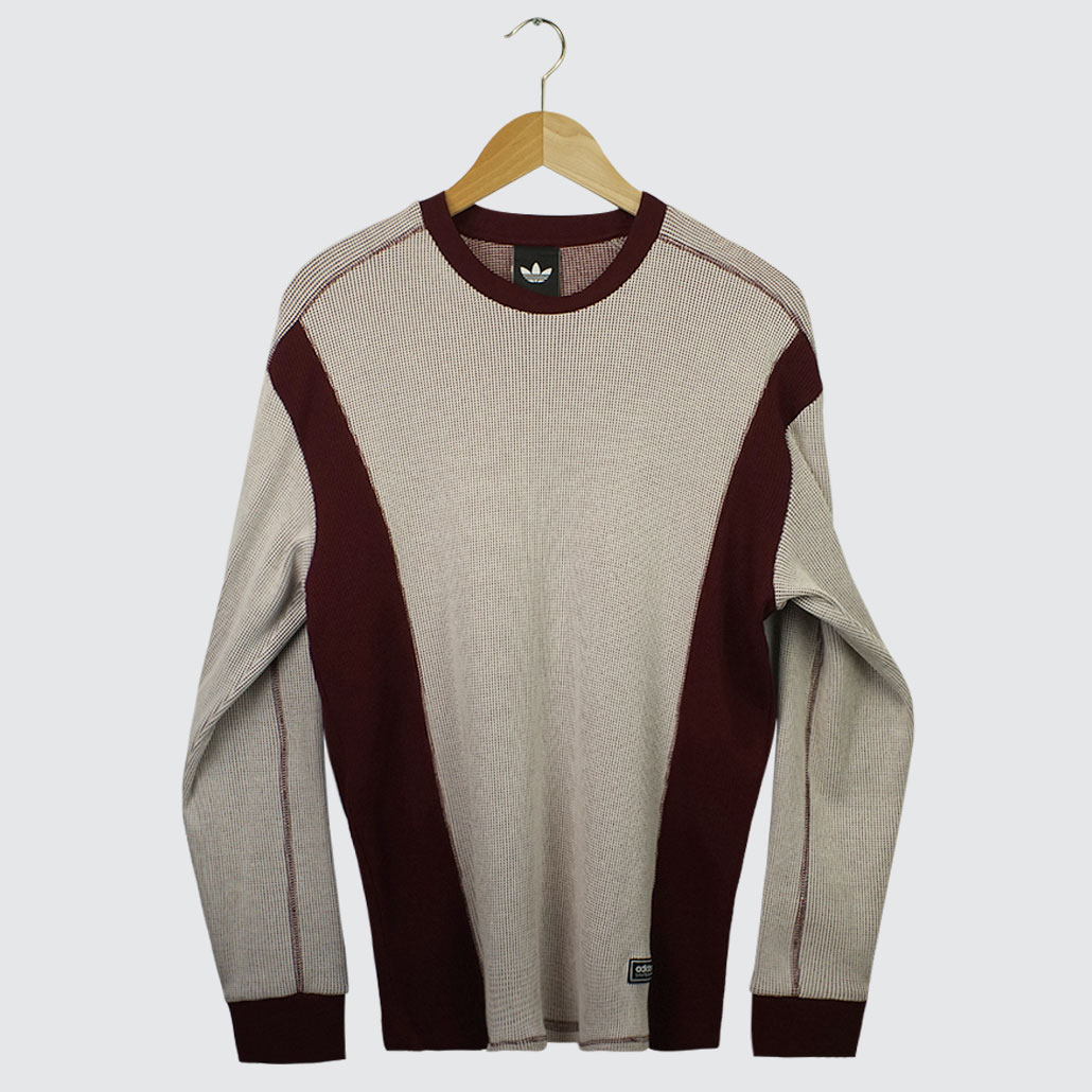 Adidas FSBS Waffle Longsleeve CWHITE/SHARED Adidas FSBS Waffle Longsleeve CWHITE/SHARED