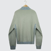Butter Goods x Umbro Diamond Zip-Thru Knit Grey