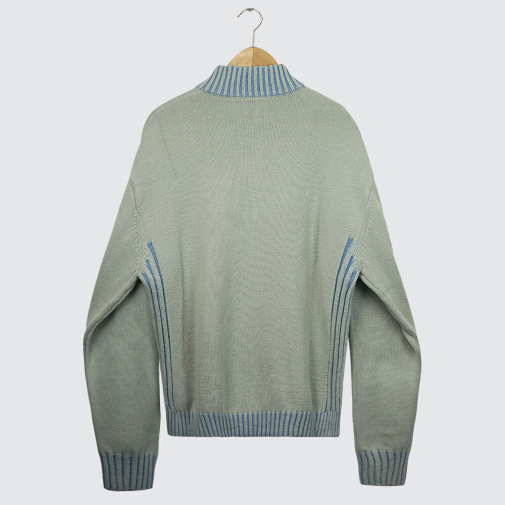 Butter Goods x Umbro Diamond Zip-Thru Knit Grey