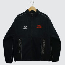 Butter Goods x Umbro Polartec Zip-Thru Jacket Black