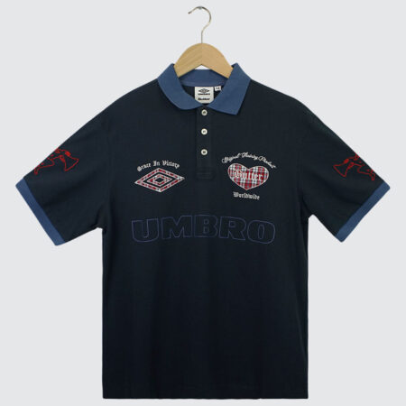 Butter Goods x Umbro Victory Polo Navy/Slate