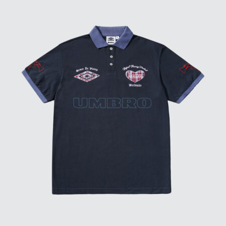 Butter Goods x Umbro Victory Polo Navy/Slate Butter Goods x Umbro Victory Polo Navy/Slate