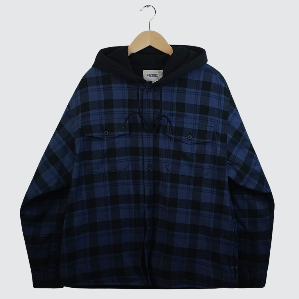 Carhartt WIP Cobrin Shirt Jacket Cobrin Check/Blue Carhartt WIP Cobrin Shirt Jacket Cobrin Check/Blue