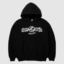 HUF x Three 6 Mafia Heavyweight Hoodie Black HUF x Three 6 Mafia Heavyweight Hoodie Black