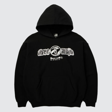 HUF x Three 6 Mafia Heavyweight Hoodie Black