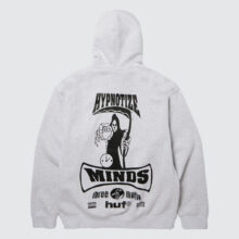 HUF x Three 6 Mafia Memphis Po Hoodie Heather Grey HUF x Three 6 Mafia Memphis Po Hoodie Heather Grey