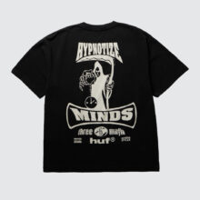 HUF x Three 6 Mafia Most Known Unknown T-Shirt Washed Black HUF x Three 6 Mafia Most Known Unknown T-Shirt Washed Black