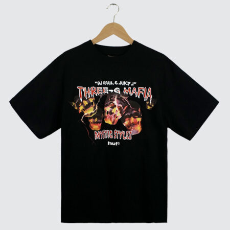 HUF x Three 6 Mafia Mystic Styles T-Shirt Black
