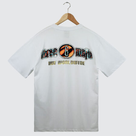 HUF x Three 6 Mafia Smoke Clears T-Shirt White