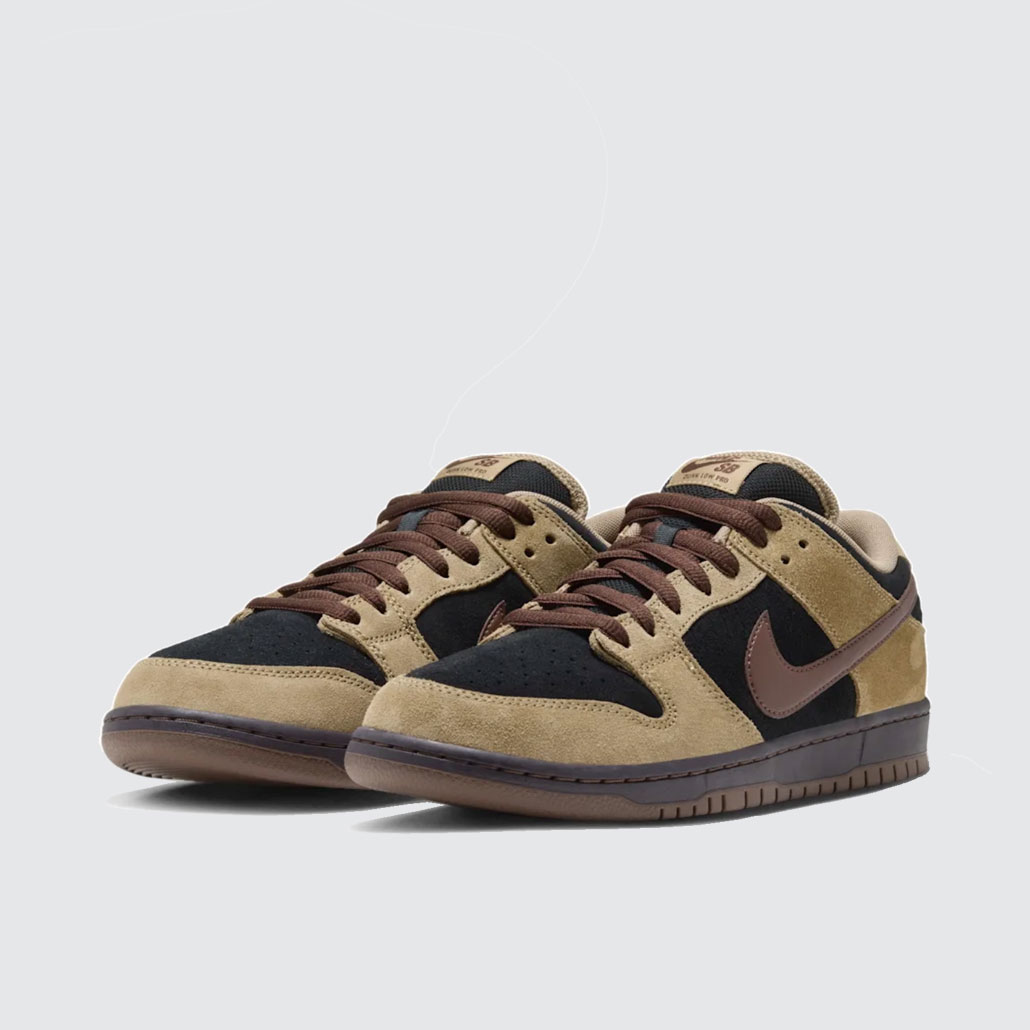 Nike SB Dunk Low Pro Filbert/Lt Chocolate-Black Nike SB Dunk Low Pro Filbert/Lt Chocolate-Black